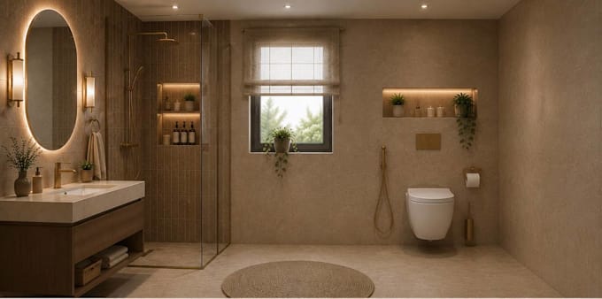 design any room interior with realistic 3d rendering