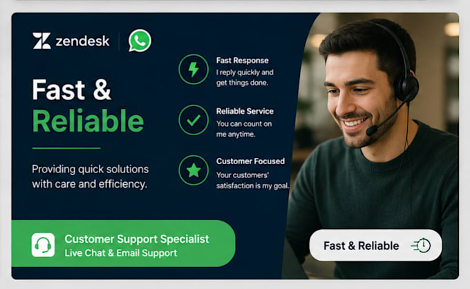 be your professional chat support and email customer service agent