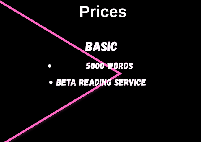 a service of beta reading