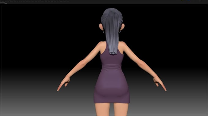create custom 3d character model and rig, vtuber, vrchat, vroid, cc4, cc5, vroid