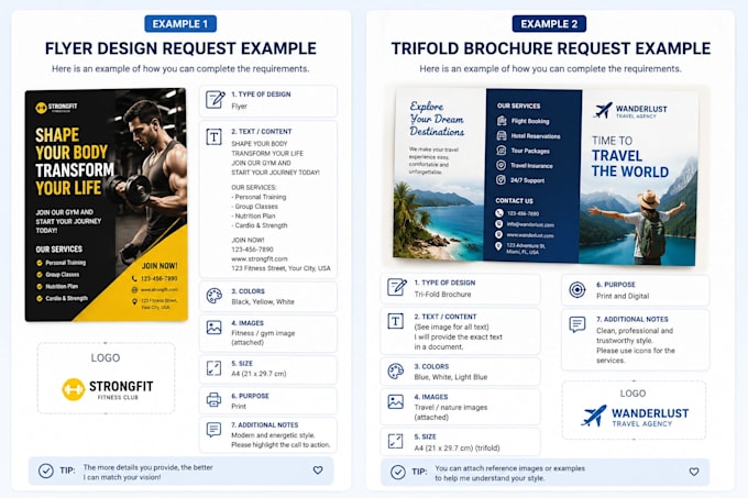design professional flyers, brochures and leaflets in canva