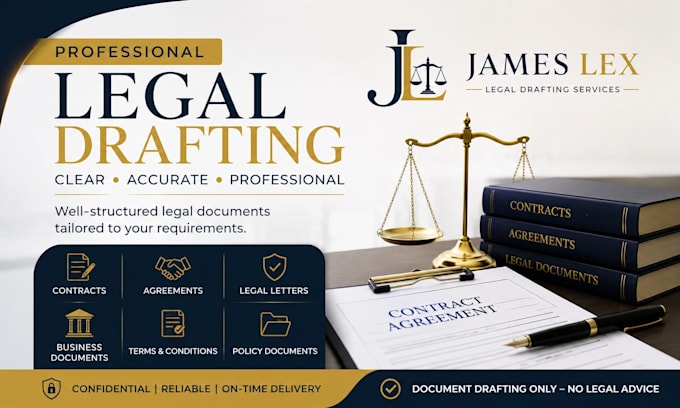 draft clear and professional legal document