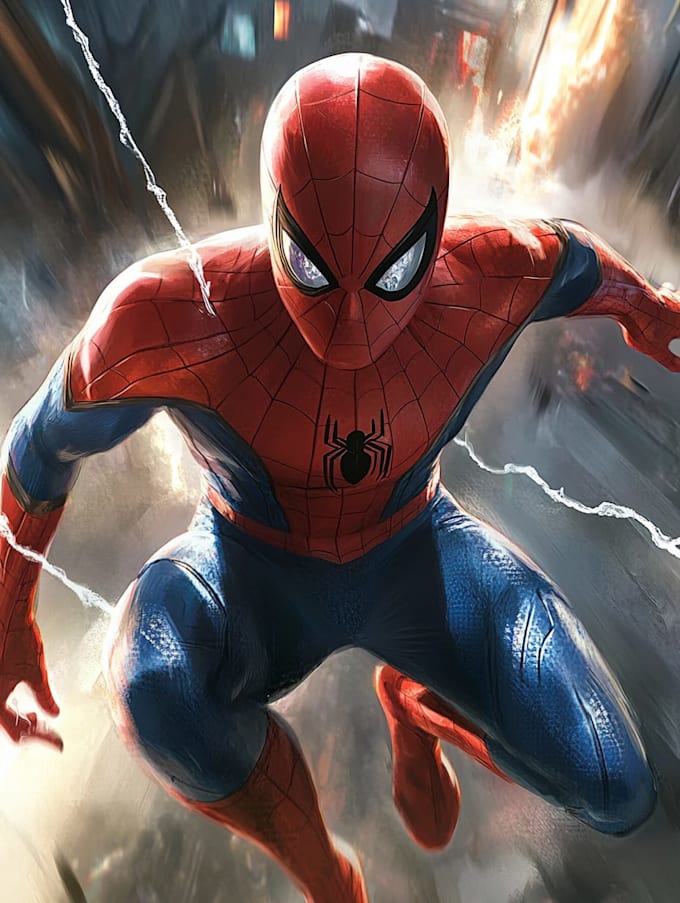 draw a superhero comic