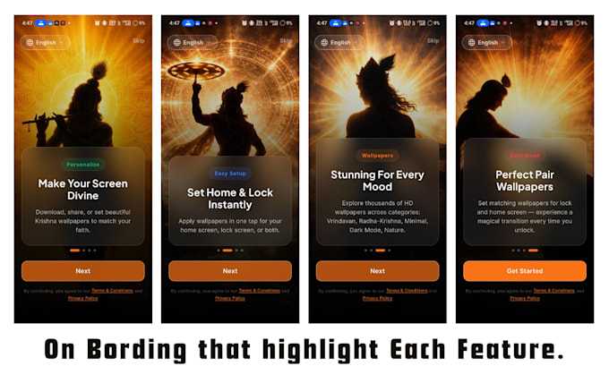 create wallpaper app with firebase, categories, 200 wallpapers,ads,iap