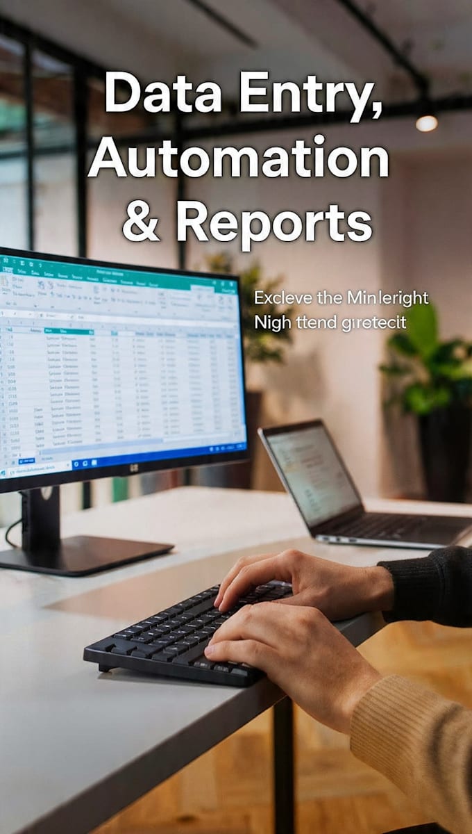 do fast and accurate data entry in excel, google sheets and PDF to excel
