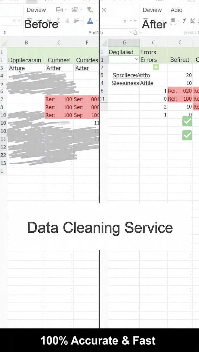 clean and fix excel data, remove duplicates fast