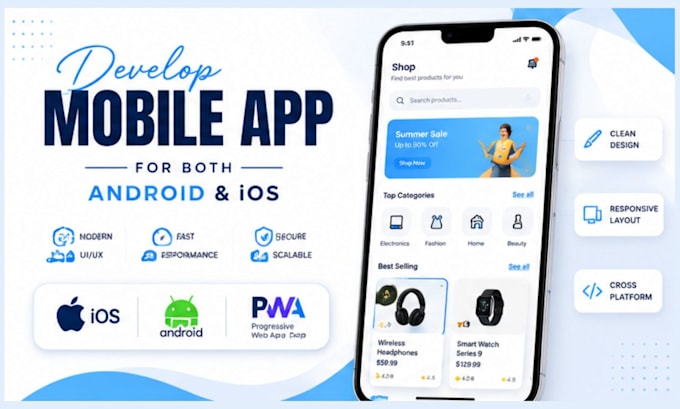 build a high performance mobile app for ios and android app