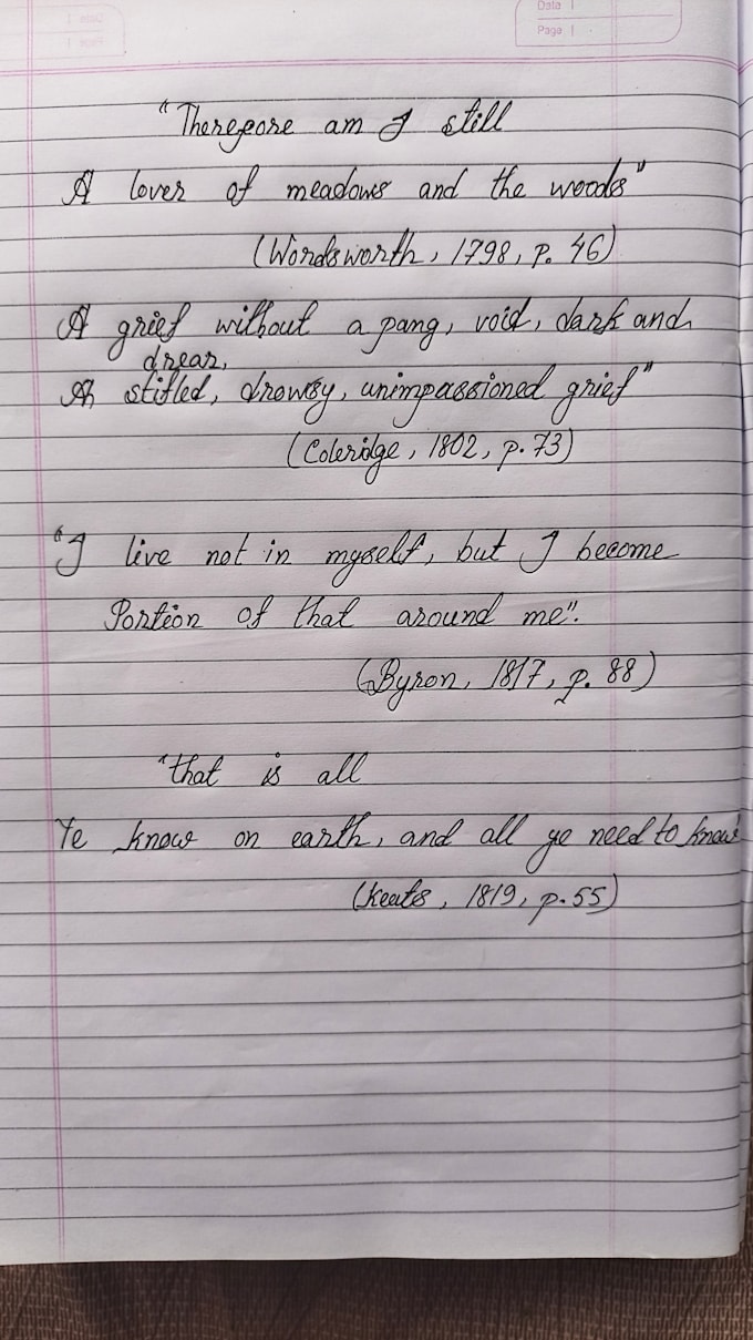 write your text in beautiful handwriting and cursive handwriting