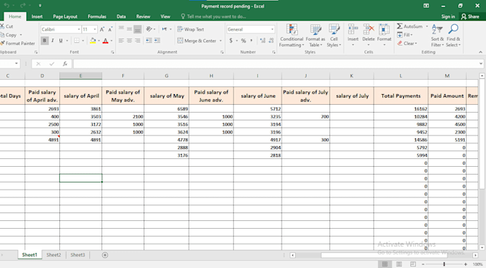 clean, format, merge, split excel data