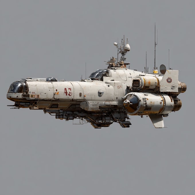 do sci fi spaceship design