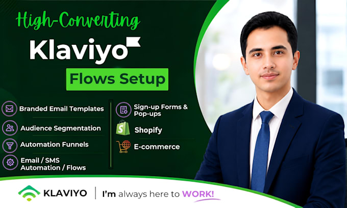 setup ecommerce email marketing and flows in klaviyo