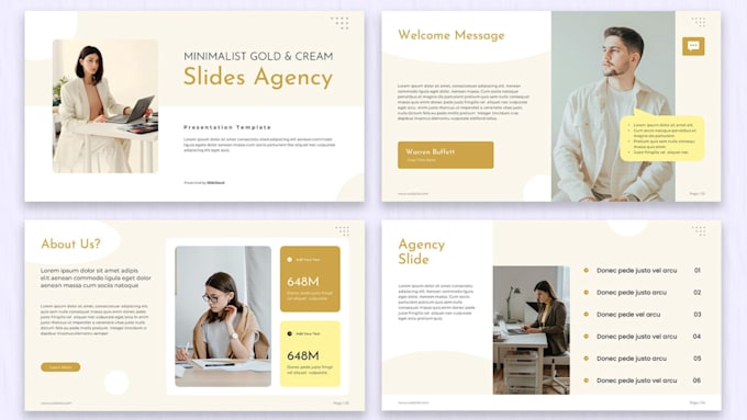 design a luxury presentation that elevates your brand using powerpoint or canva
