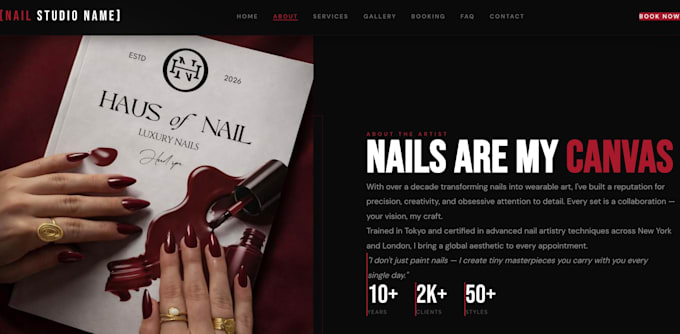 built the website for your activity or business