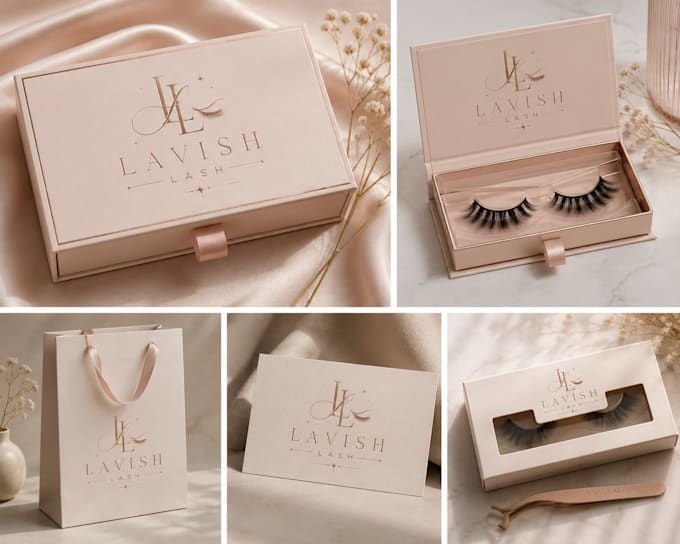 create a modern luxury logo and brand identity
