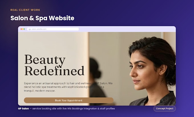 build a mobile friendly wix website with booking