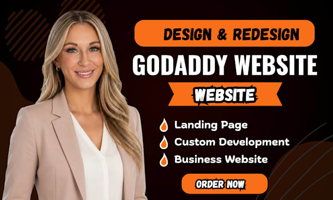 design godaddy website redesign godaddy website design develop godaddy