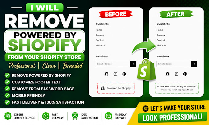 remove power by shopify