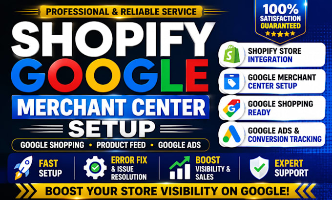 set up shopify google merchant center and shopping