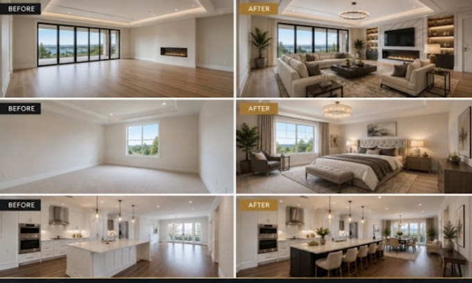 create luxury virtual staging for high end real estate properties