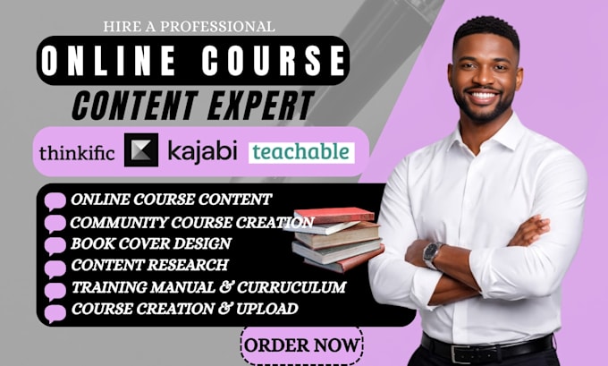 do online course content kajabi thinkfic teachable skool course content creation