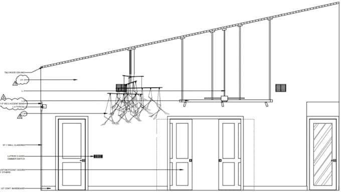 modify 2d construction house plan,furniture layout design,autocad elevation plan