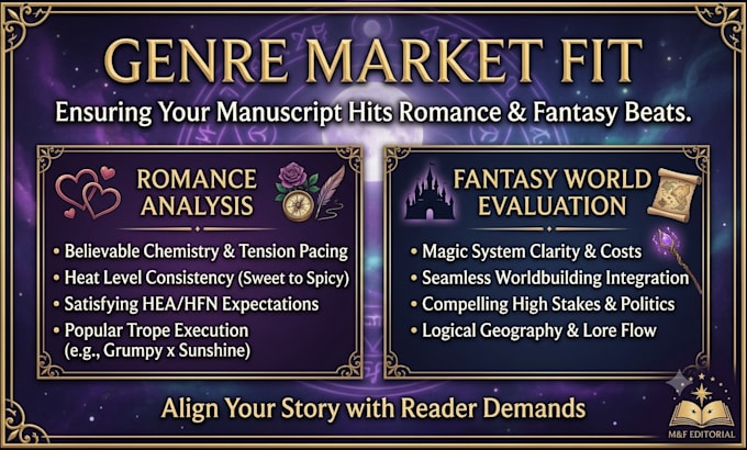professional beta reading for romance and fantasy