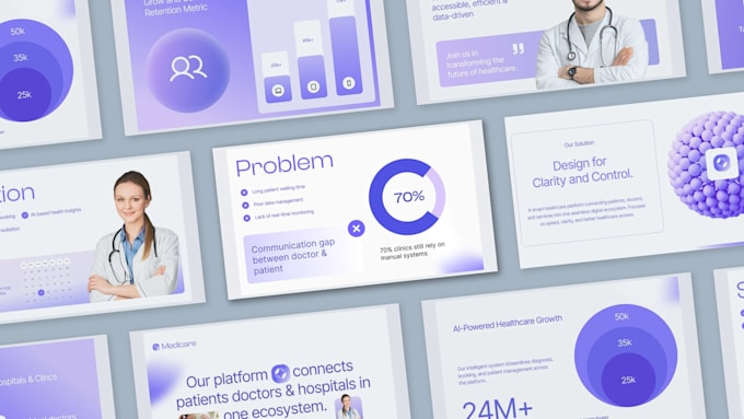 design professional powerpoint, canva presentation and keynote slides