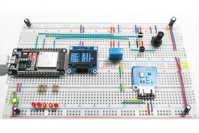 develop esp32 iot firmware, stm32, arduino projects and embedded systems