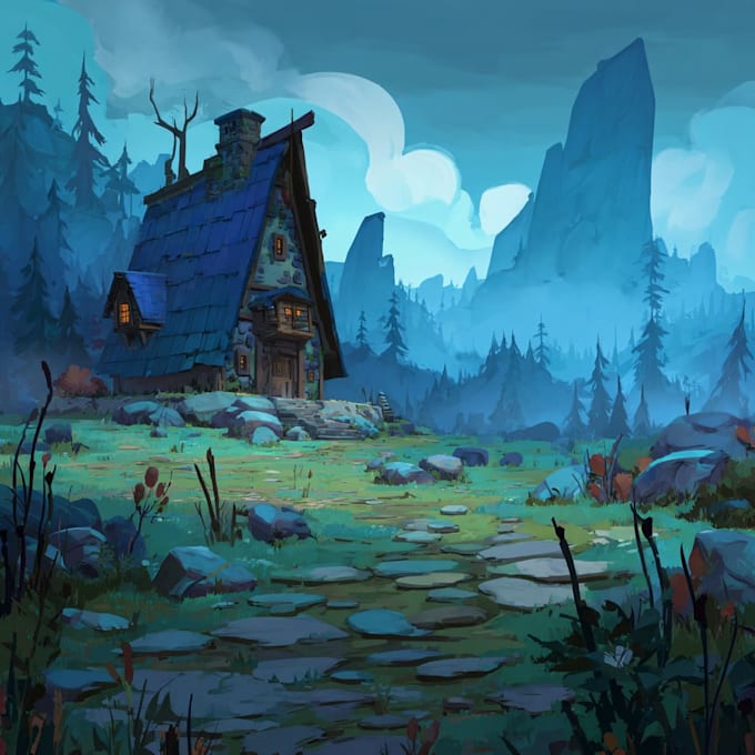 make you cinematic anime with animated background