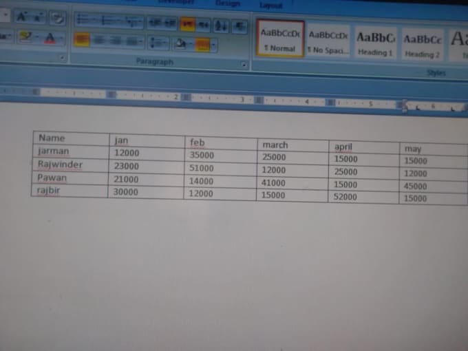 do accurate data entry, microsoft excel, microsoft word and copy typing