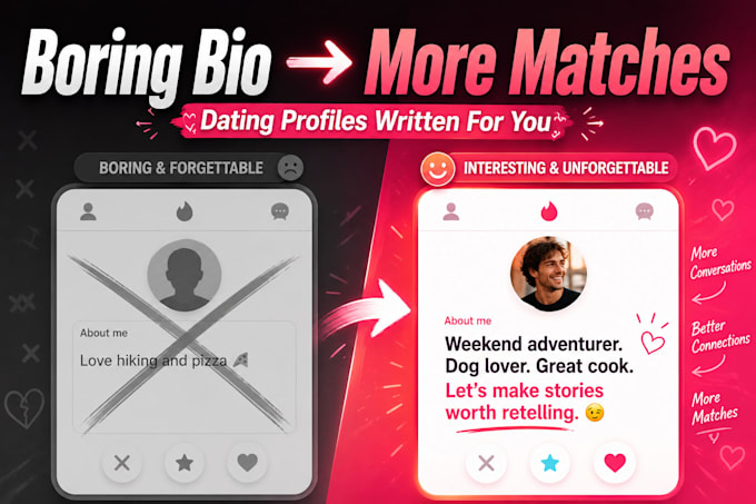 write your dating profile bio for tinder bumble hinge