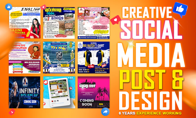 design social media post face book and instagram posts