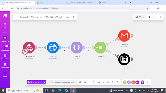 fix or build any custom API integration and advanced make com automation