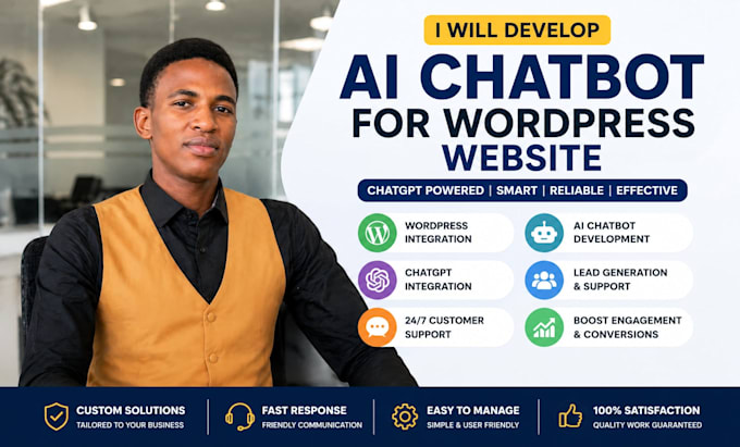 develop ai chatbot for wordpress website