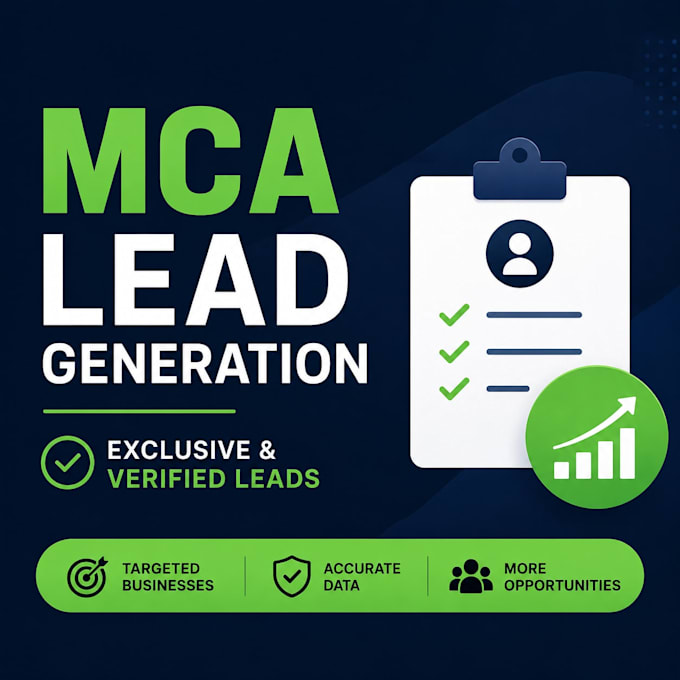 generate exclusive mca business loan leads