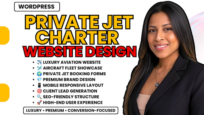 private jet charter website aviation website charter website wordpress website