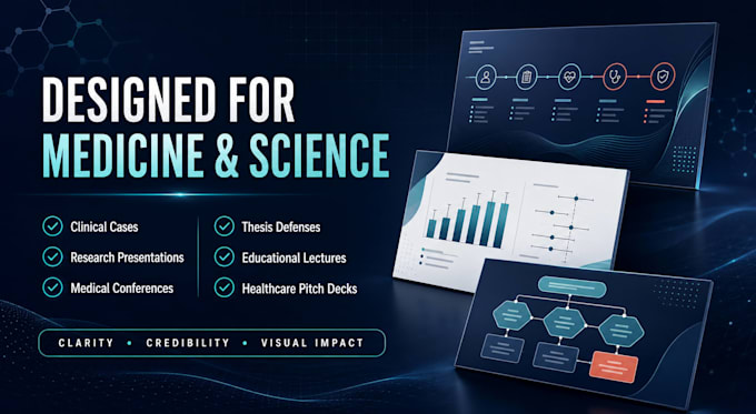 design a professional medical powerpoint presentation