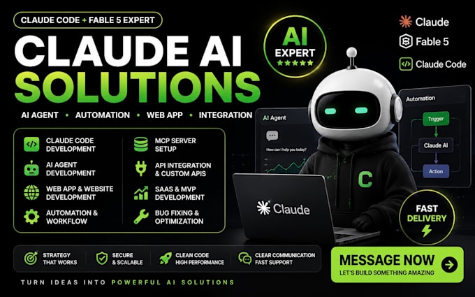 claude code fable 5 ai agent automation web app development claude ai expert