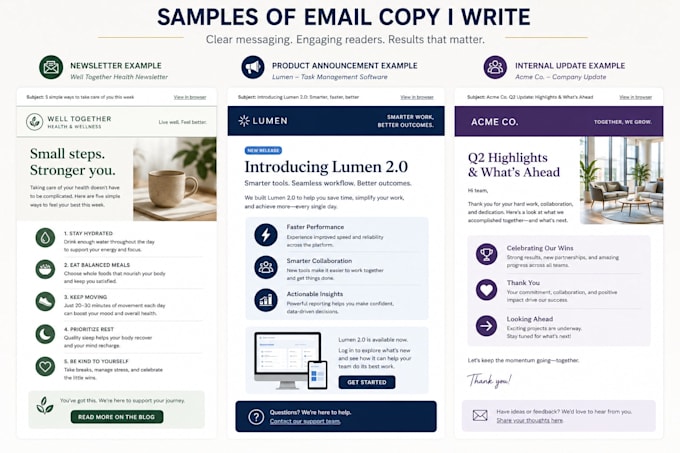 write clear and engaging business content