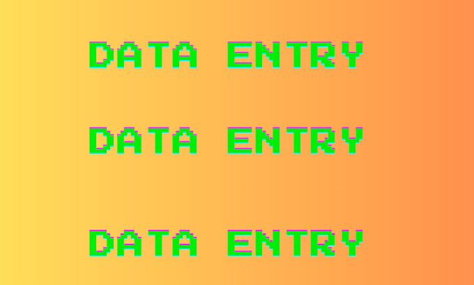 type your data and analyze your data