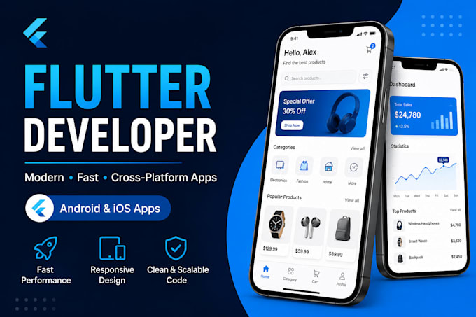 mobile app development ios android app flutter app developer