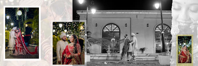professionally retouch wedding and portrait photos