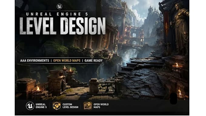 design 3d game environment game level design in unreal engine unity blender