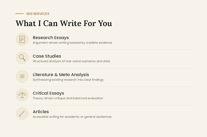 write essays, resarch papers, and meta analysis