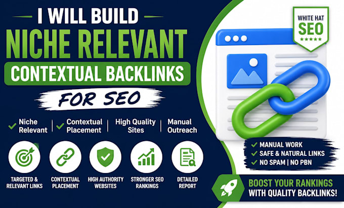 build niche relevant contextual backlinks for SEO