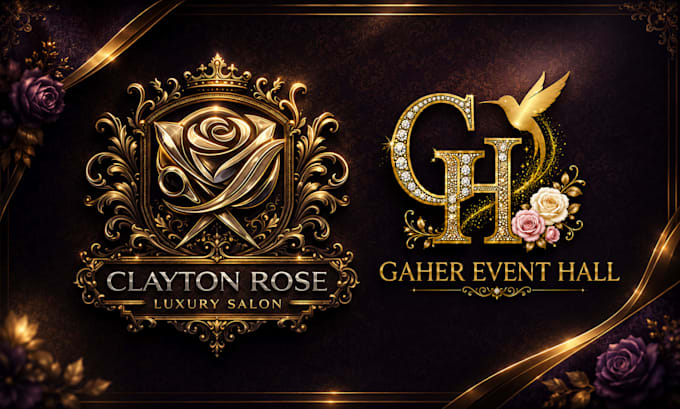 design luxury, premium, shiny logo