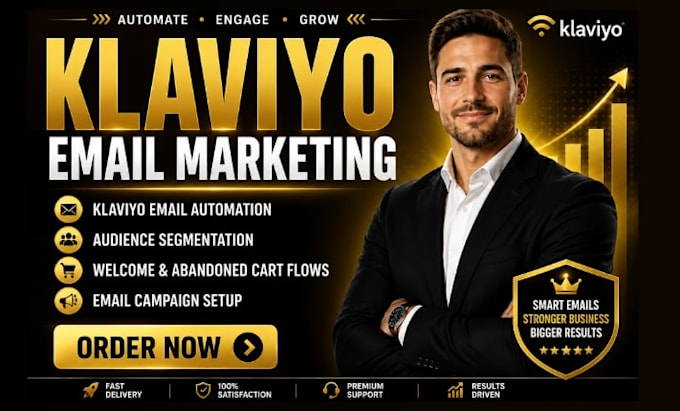 setup klaviyo ecommerce email automation campaign sgmentation email flows