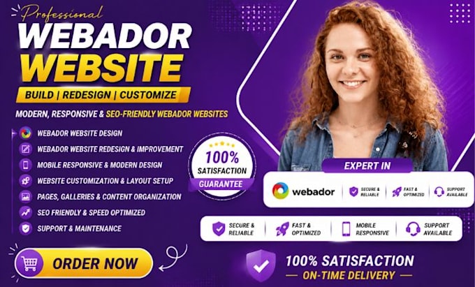 build or redesign webador, hostinger, bigcommerce and shift4shop websites