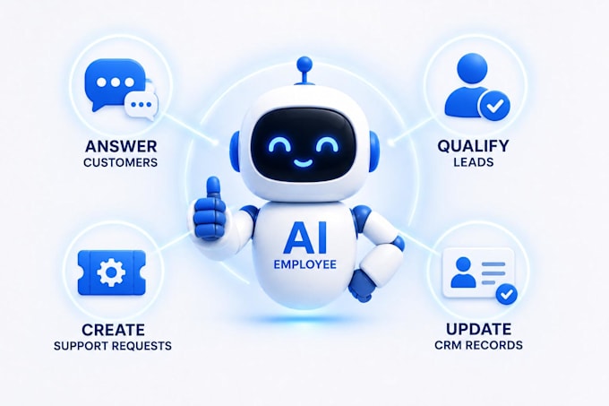 install CRM and ai agent for your business