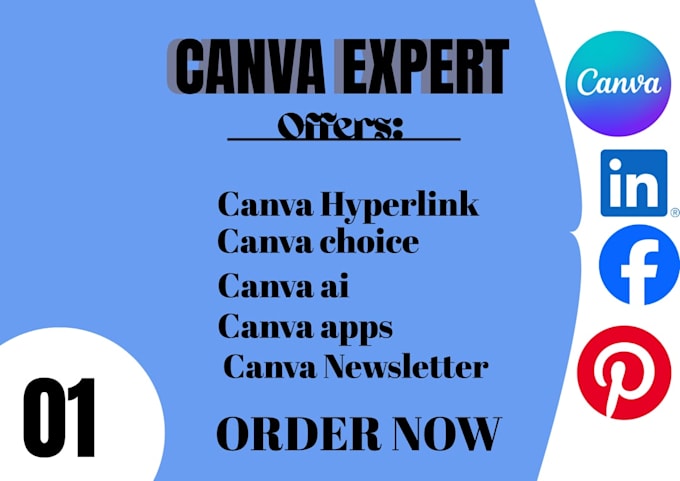 design canve menus, canva pdf, canva hyperlink, canva ads, canva code